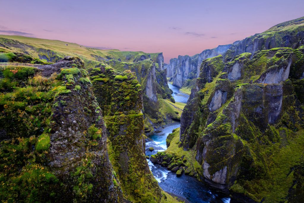 Fjadrargljufur-Canyon-Islanda