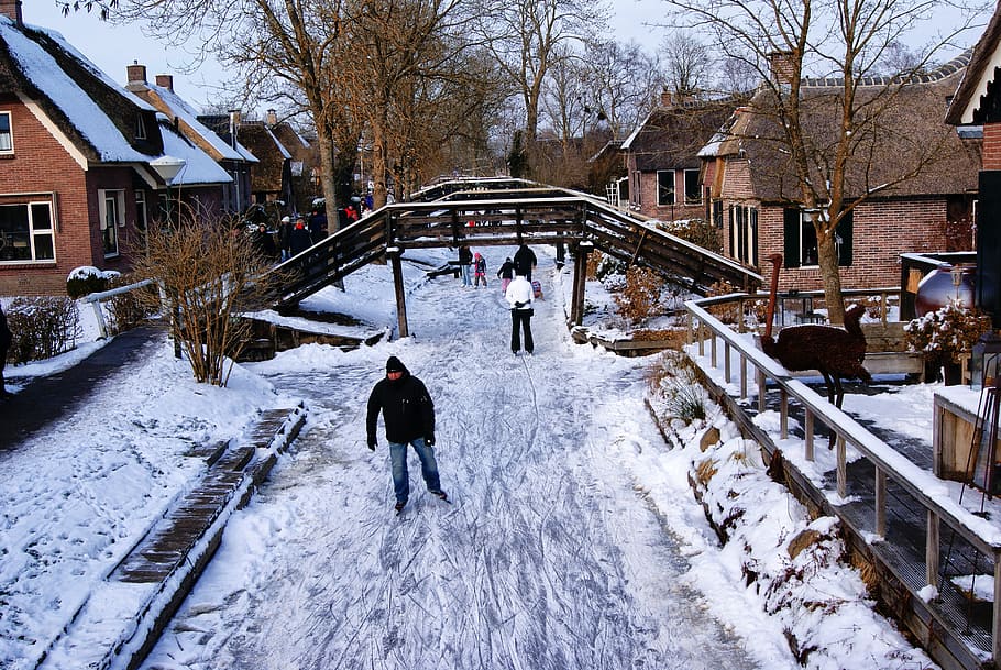 giethoorn d'inverno