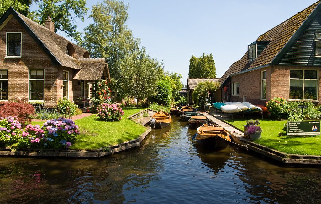 giethoorn villaggio olandese