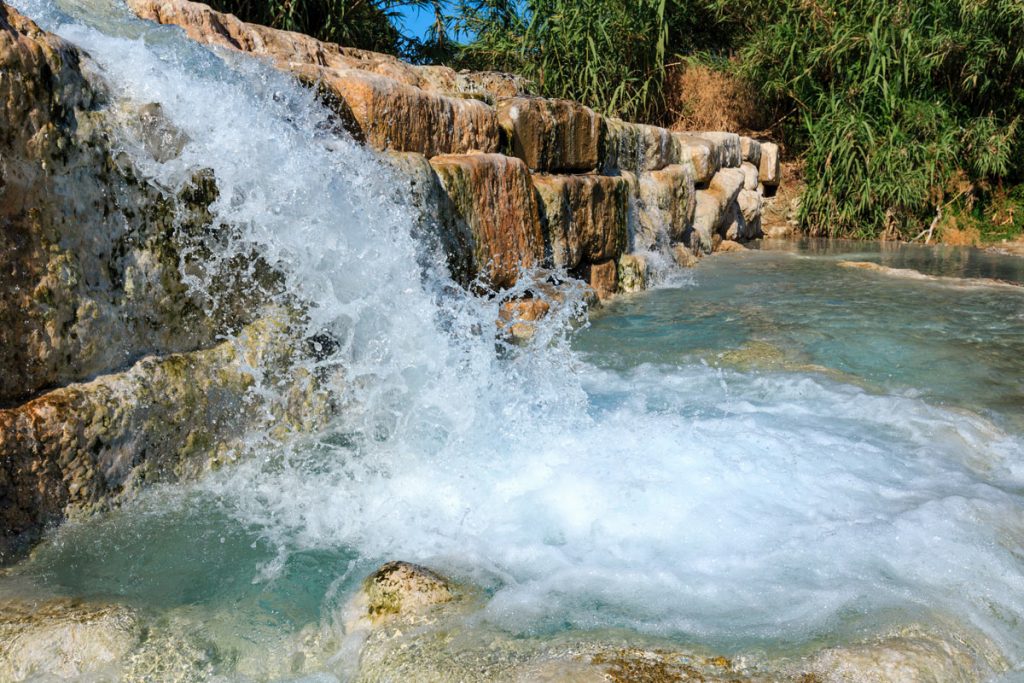 cascate alle terme libere di saturnia