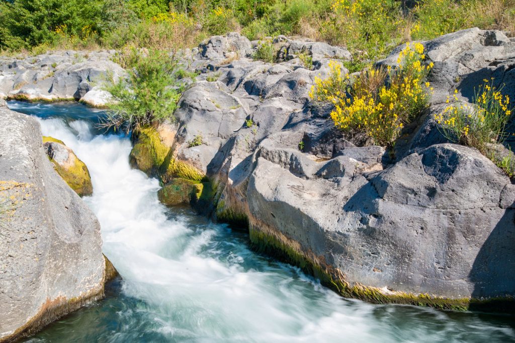 corso d'acqua alle cascate delle marmore