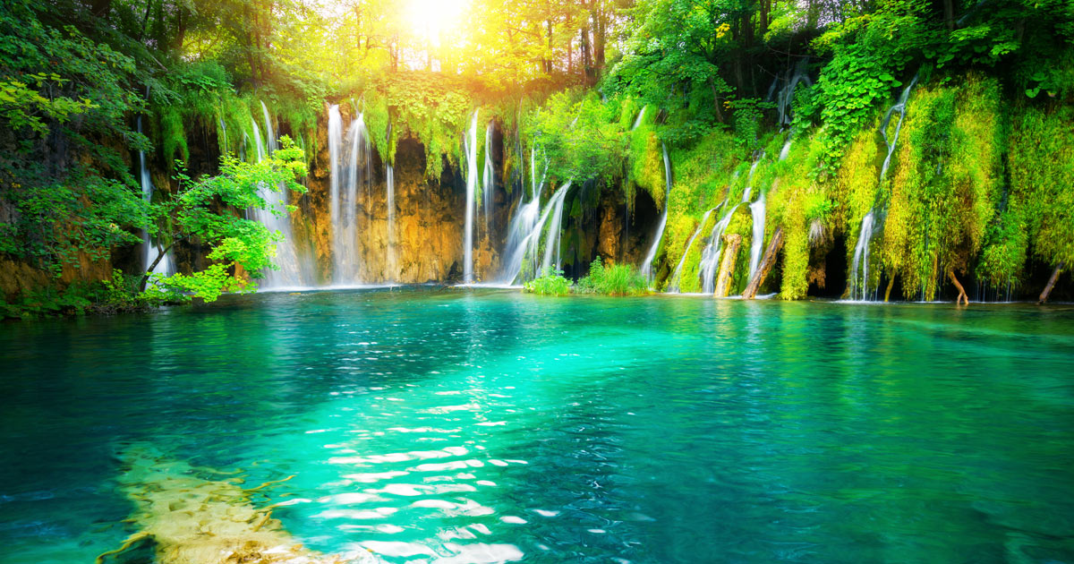 laghi di plitvice in Croazia