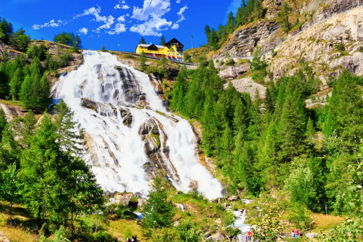 cascata della Toce in Piemonte