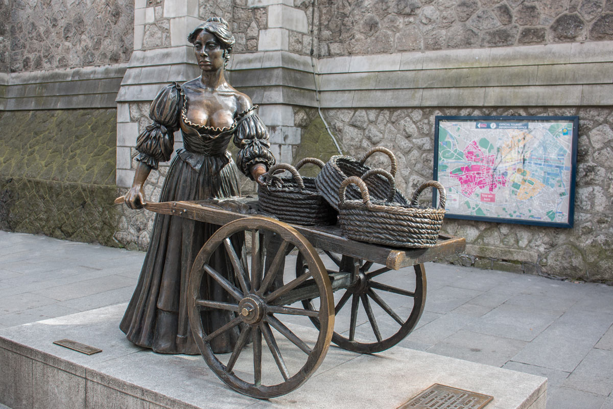 statua di Molly Malone