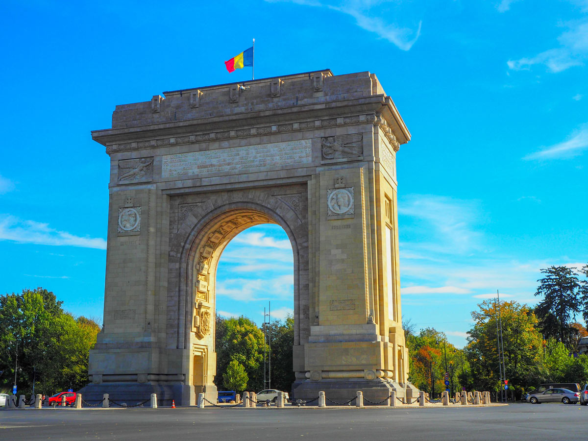 Arcul de Triumf a bucarest