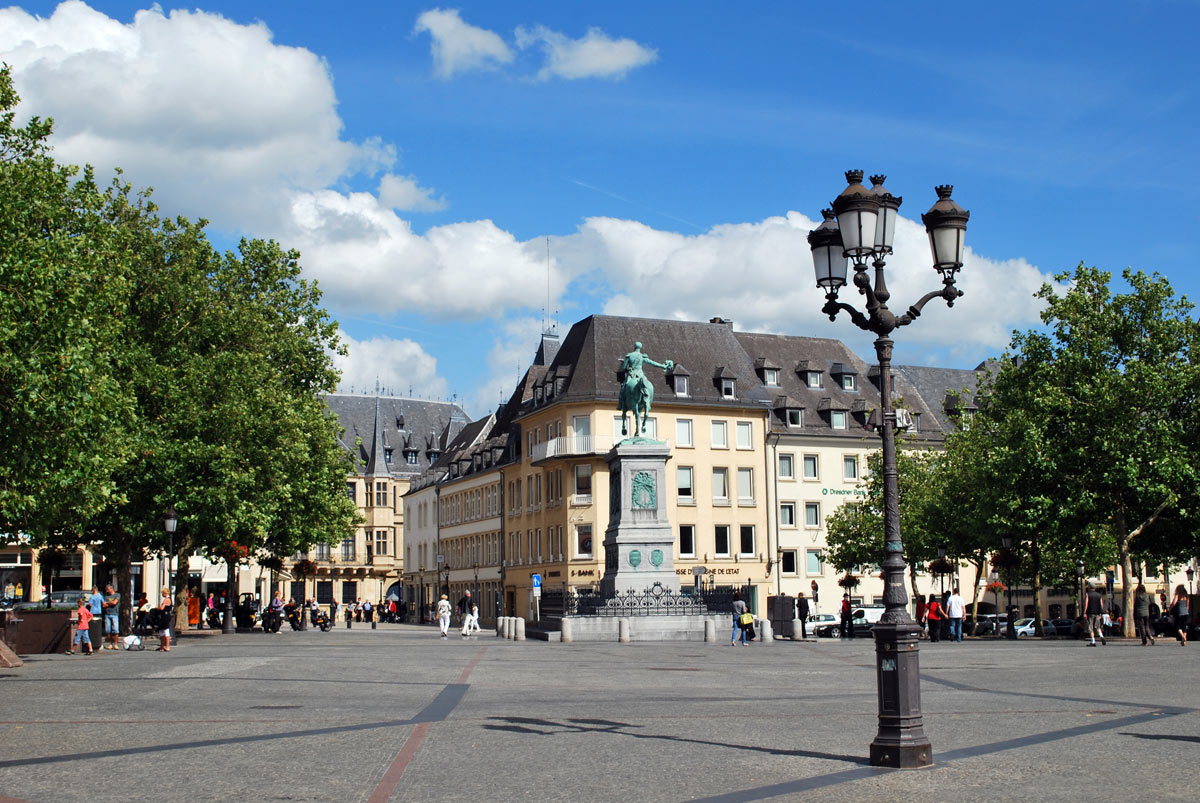 piazza in Lussemburgo