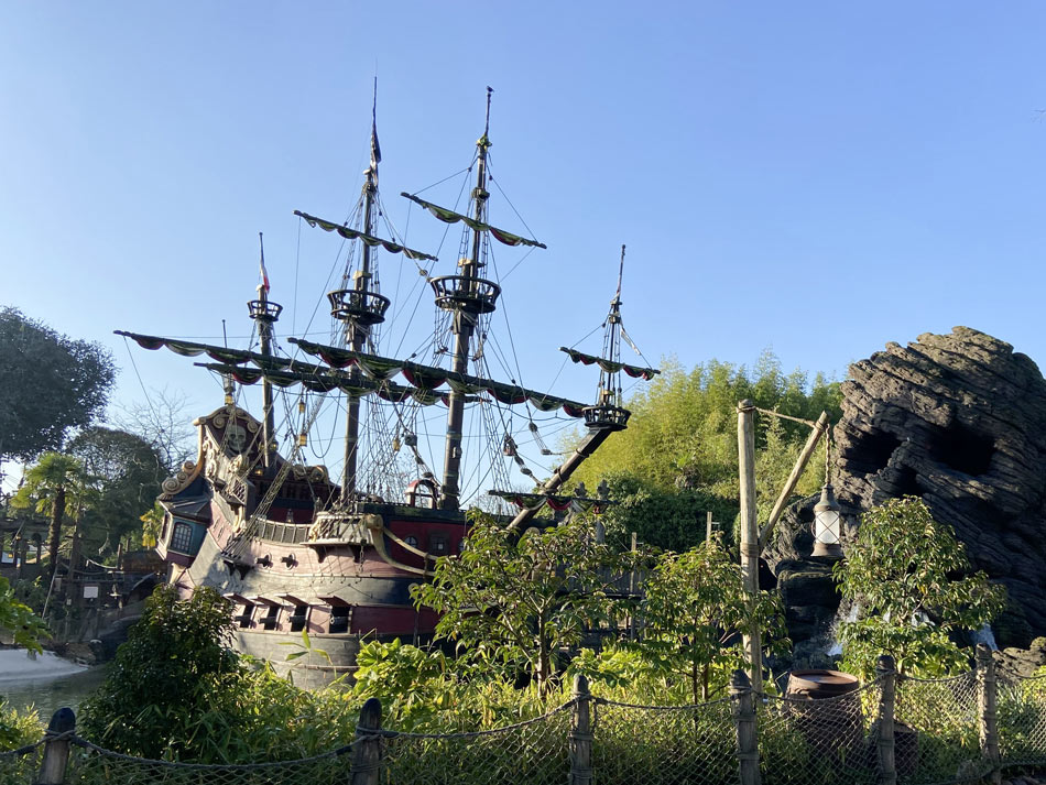 attrazione Pirates of the Caribbean a Disneyland Paris