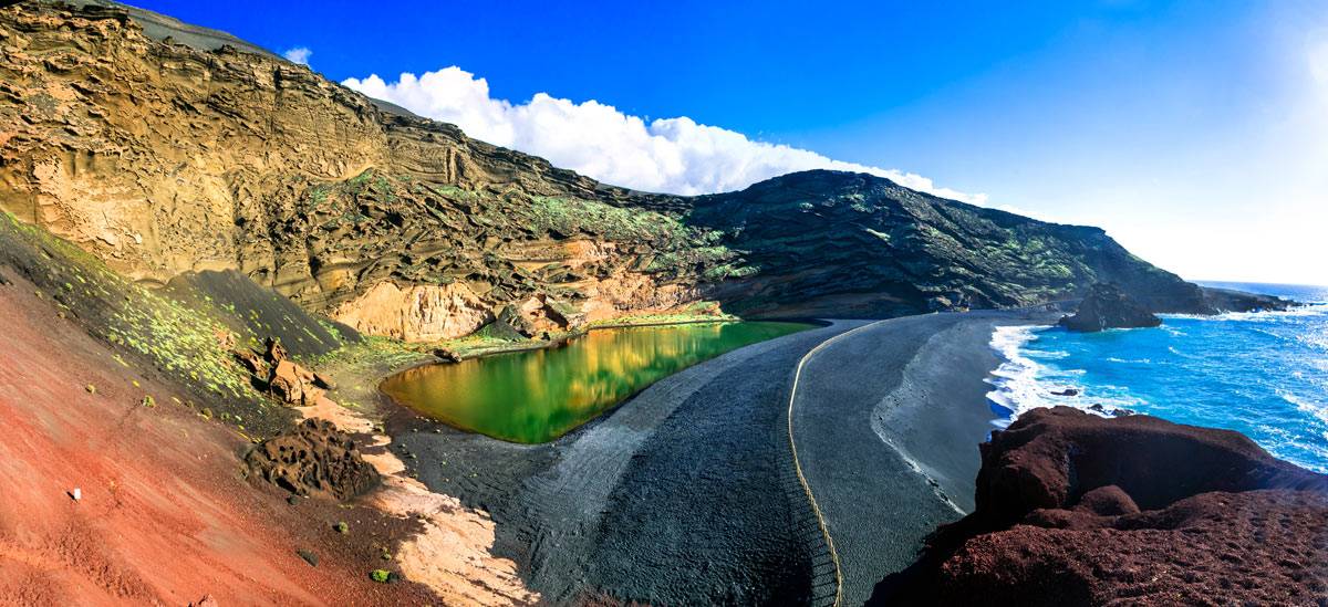 Lago Verde a Lanzarote