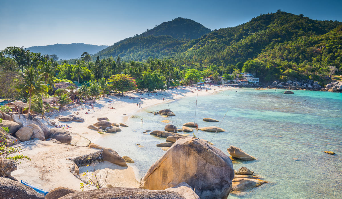 spiaggia a koh samui