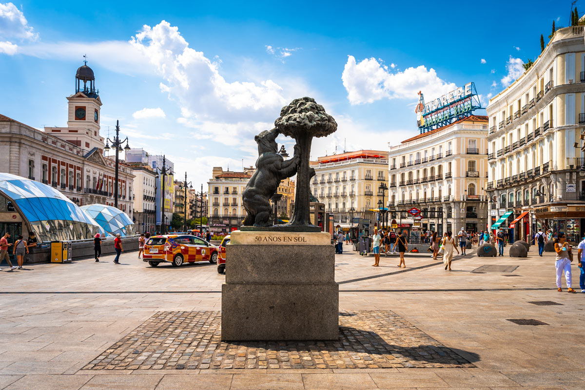 puerta del sol a madrid