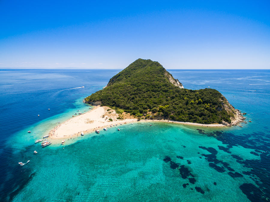 Isola di Marathonisi a zante