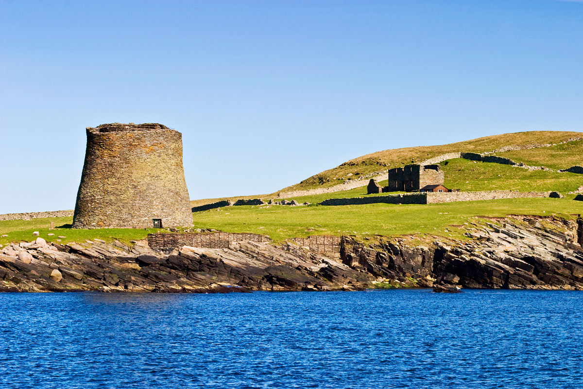 le broch sulle isole shetland
