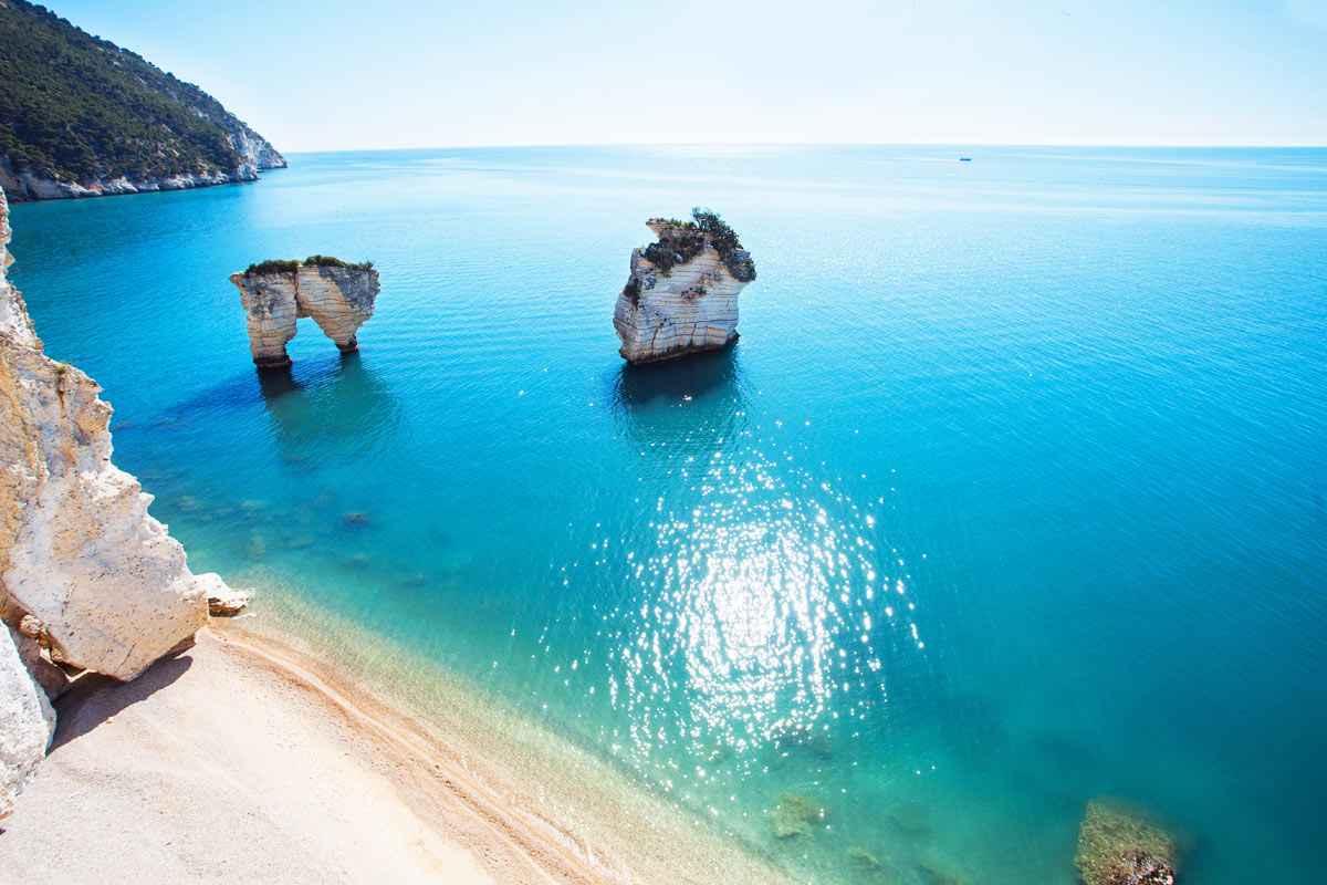 baia delle zagare in Puglia