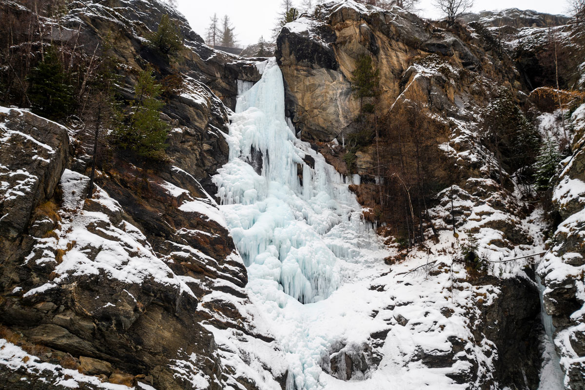 cascate di lillaz in inverno