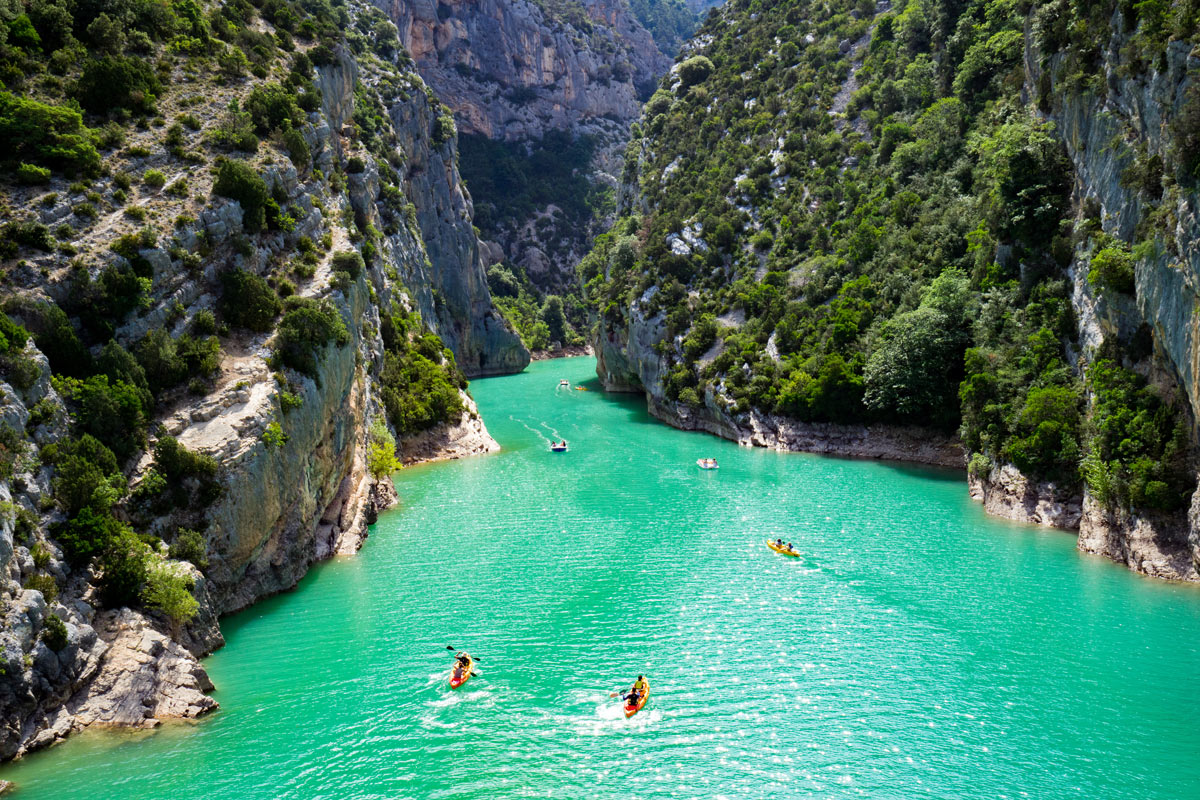 gole del verdon in Provenza