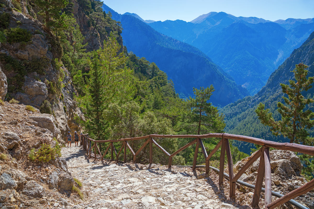 gole di Samaria in grecia