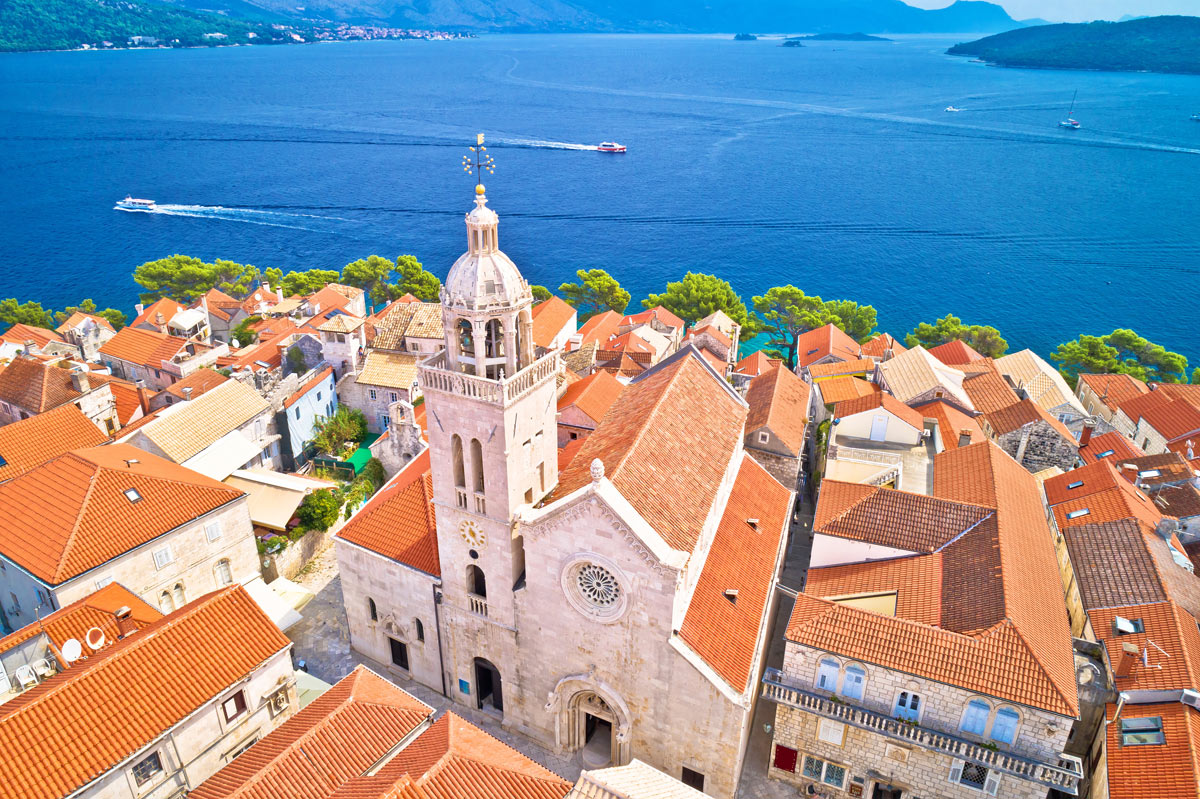 korcula centro storico