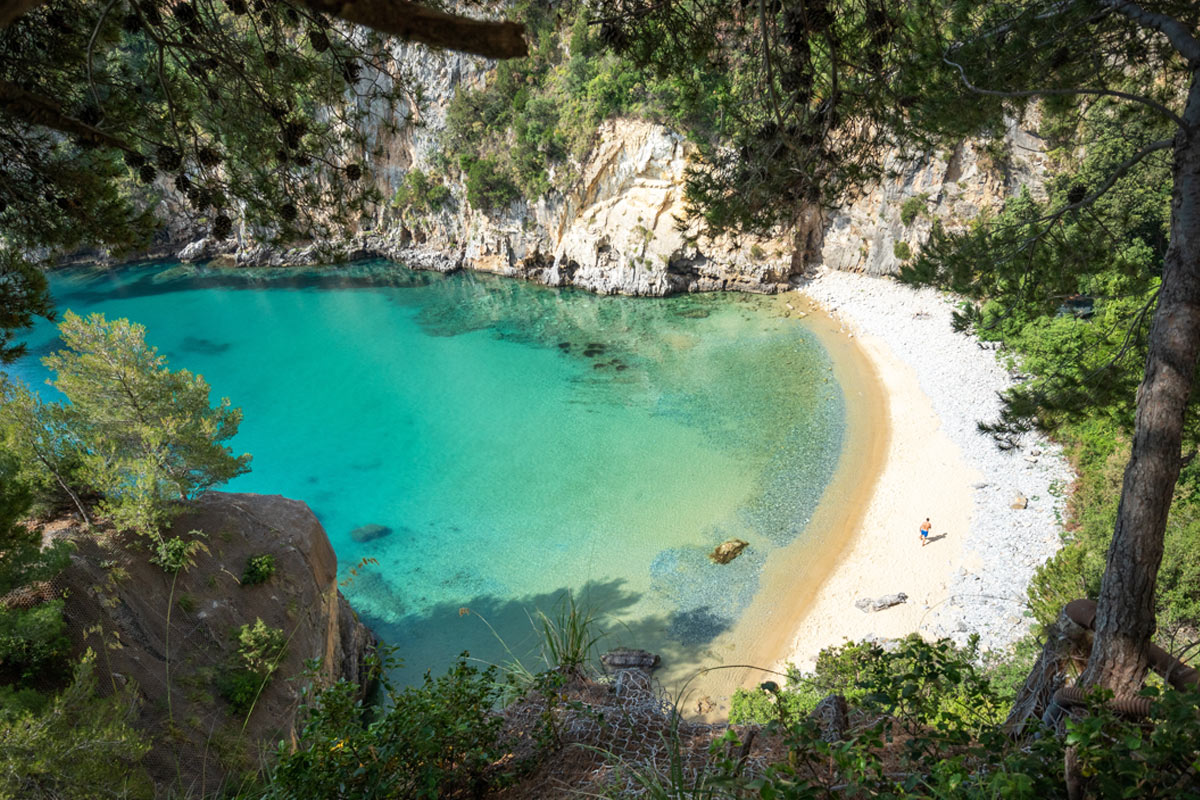 spiaggia del buondormire nel cilento