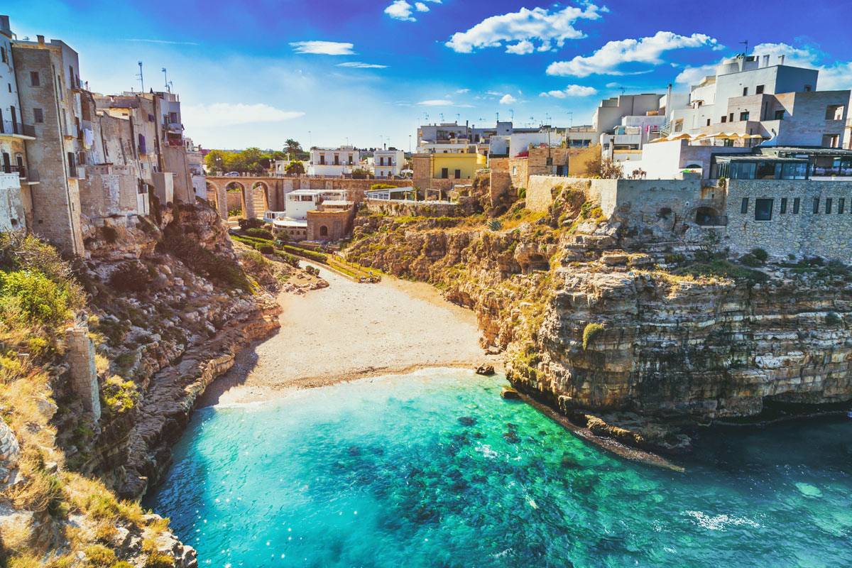 spiaggia polignano a mare