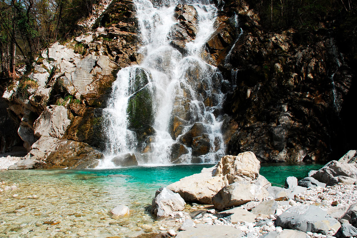 cascate di crosis, friuli venezia giulia