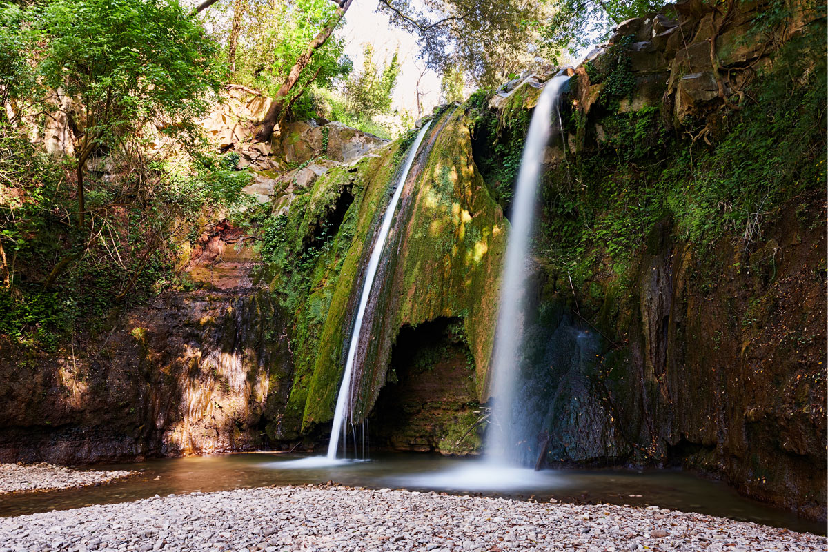 cascate di san vittorino vicino roma