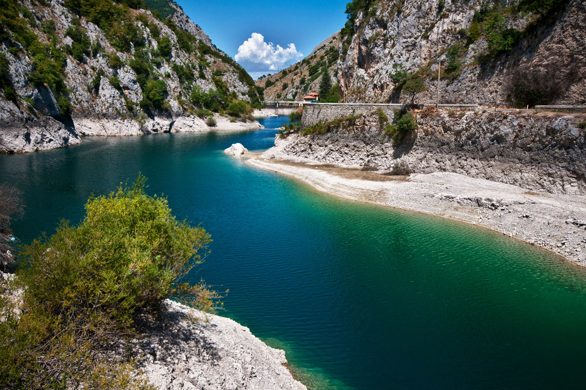 gole del sagittario in Abruzzo