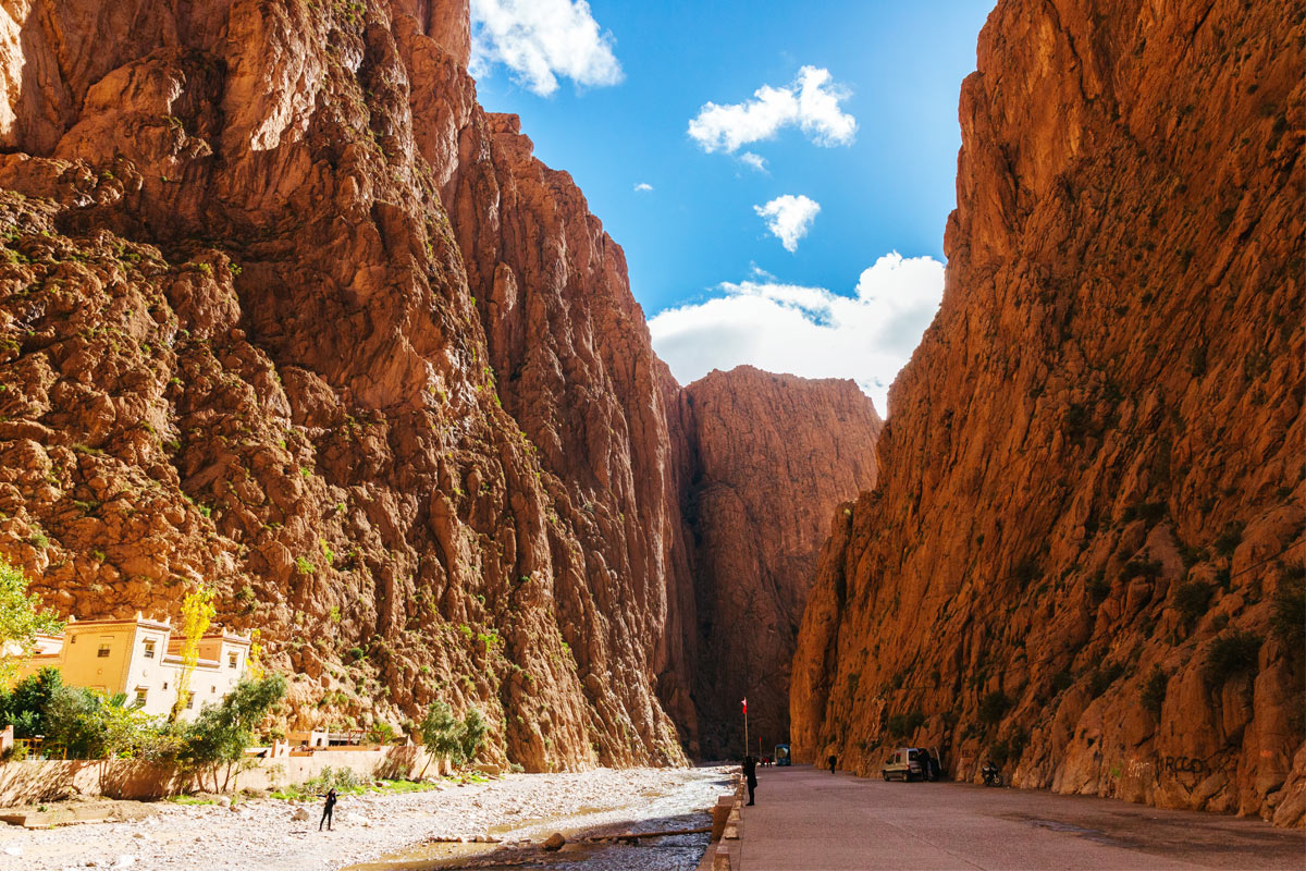 gole del todra in marocco