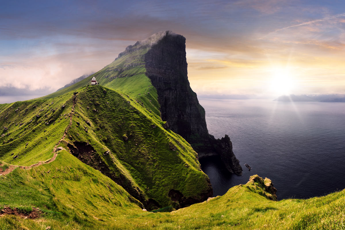 faro di Kallur, isole faroe