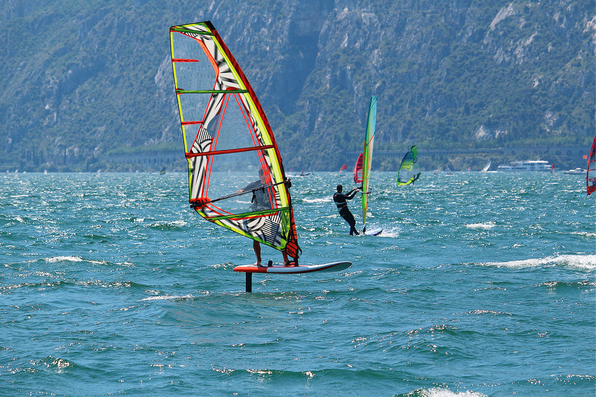 windsurf sul lago di garda