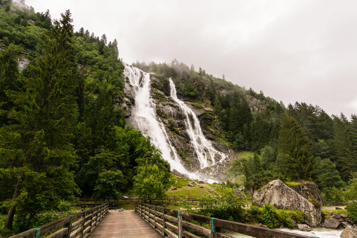 cascate del nardis in Trentino