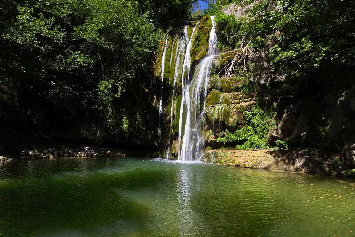 cascate di forcella nelle Marche