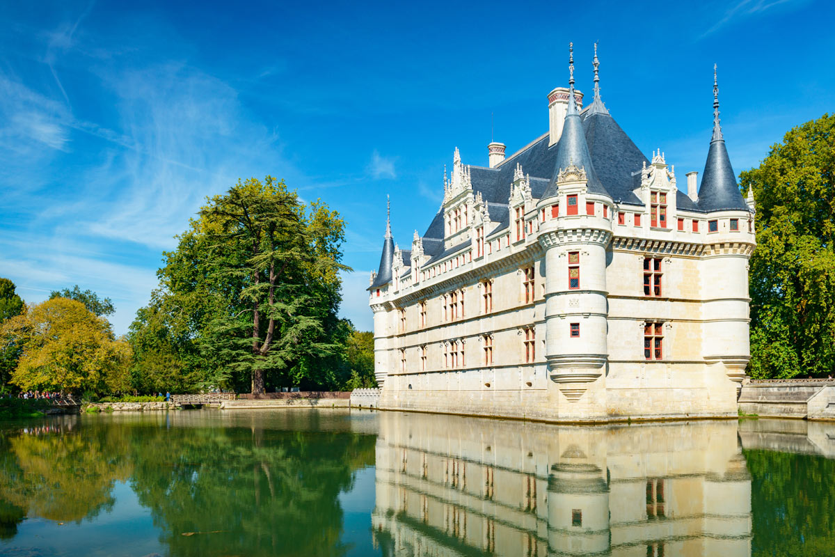 Azay-le-Rideau, castello nella loira