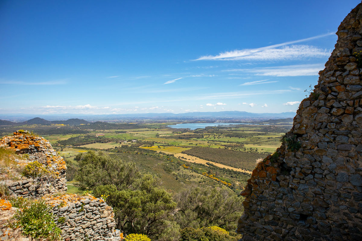castello di acquafredda in Sardegna