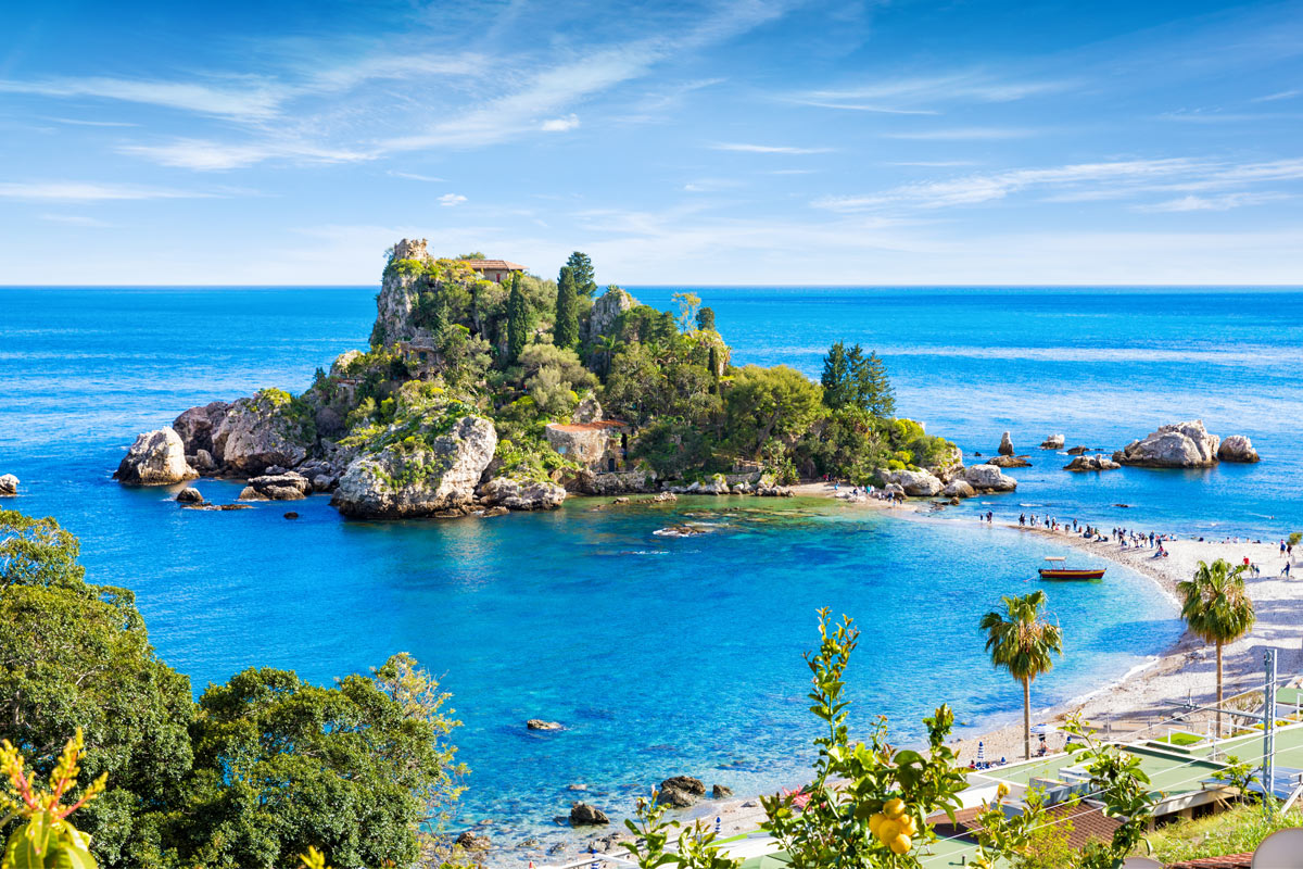 isola bella in Sicilia