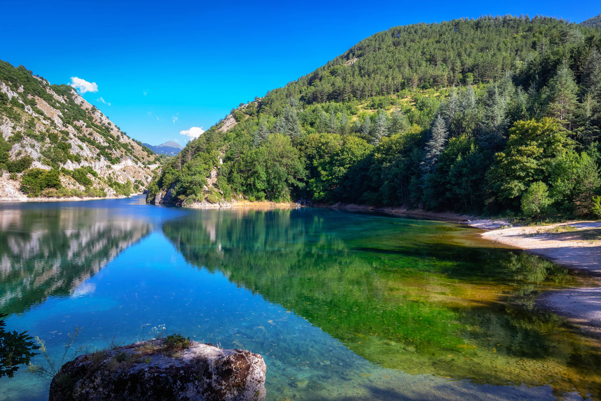 lago di san domenico, Abruzzo