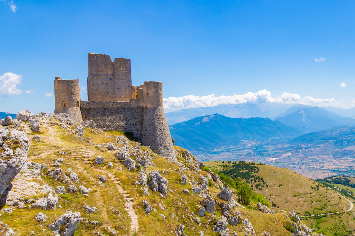 rocca calascio in Abruzzo
