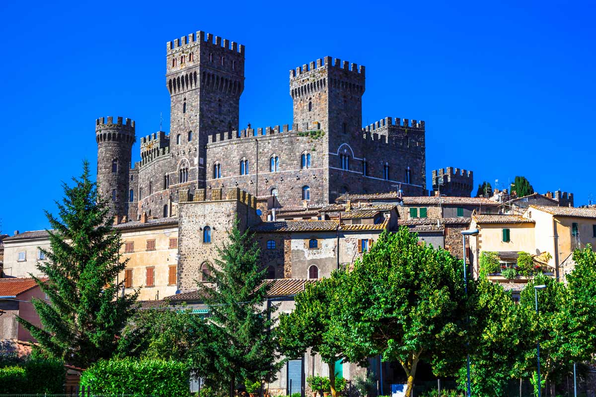 castello di Torre Alfina nel Lazio