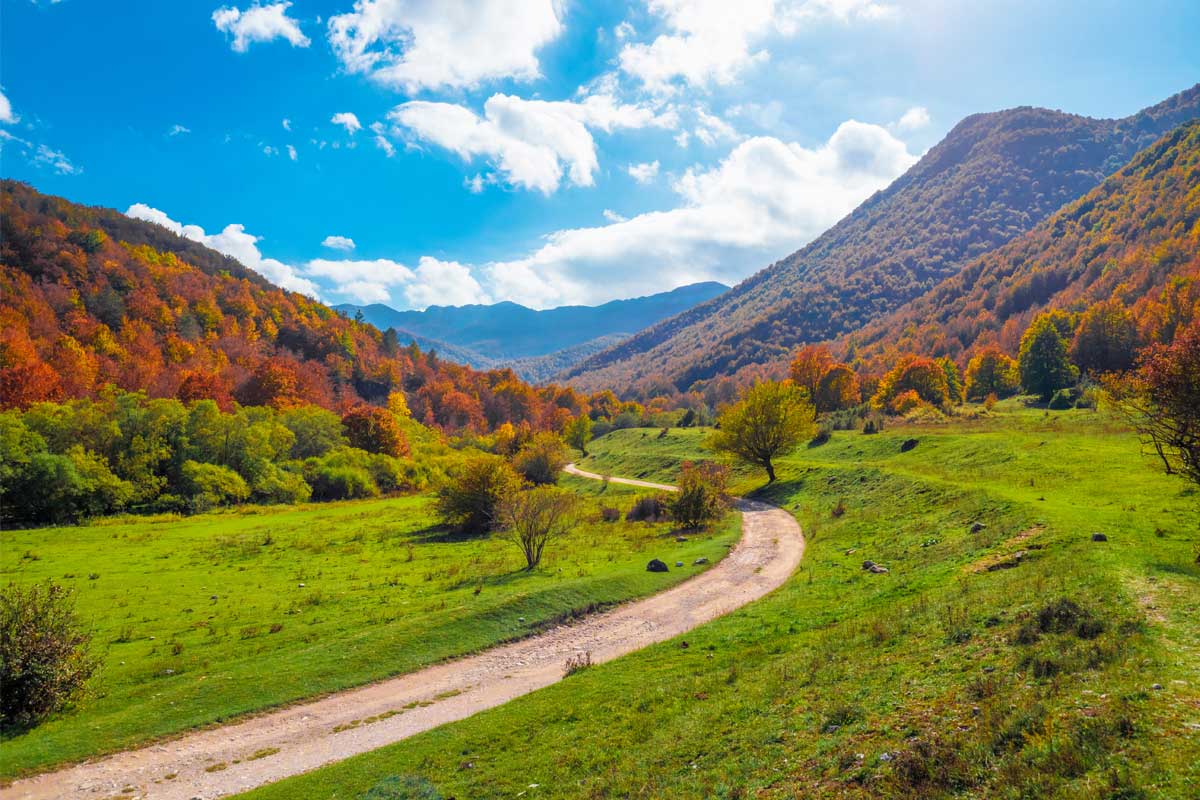 foliage in abruzzo