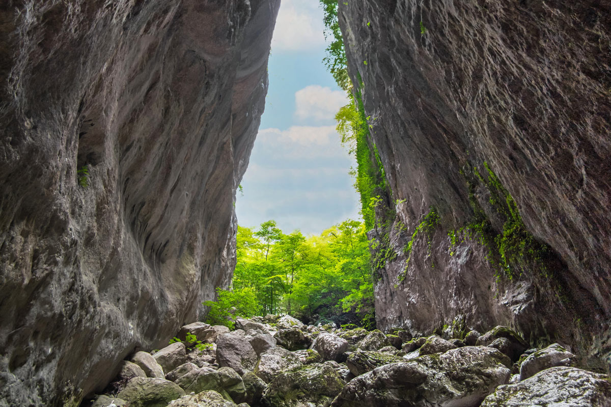 gole di celano in Abruzzo