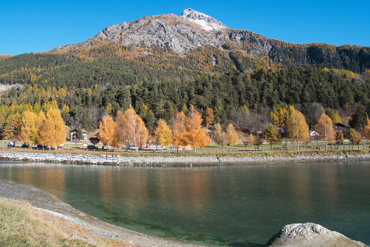 lago di brusson, valle d'aosta