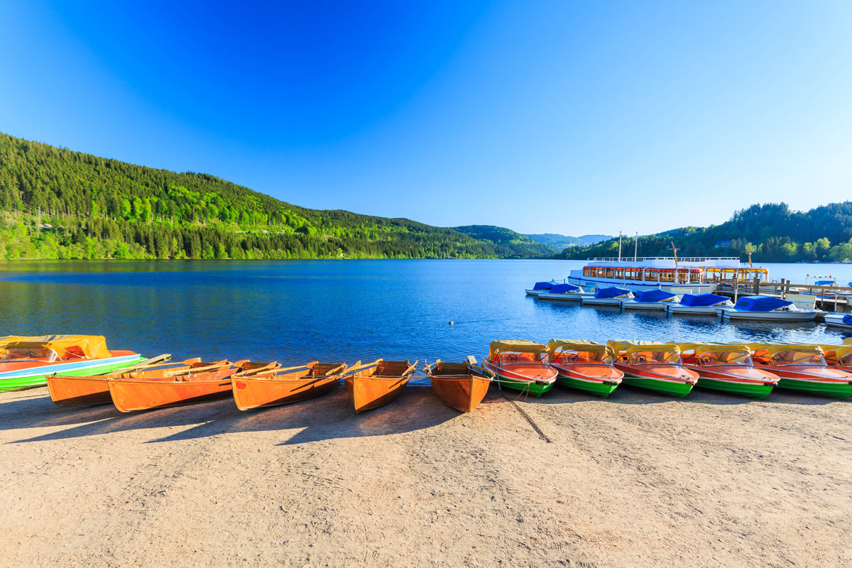 lago di titisee in Germania