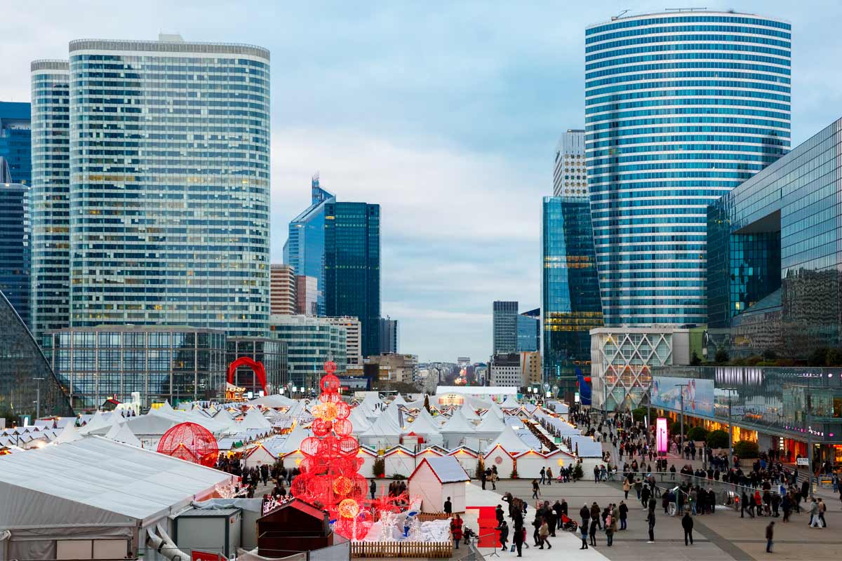 mercatini di Natale a La Defense, Parigi