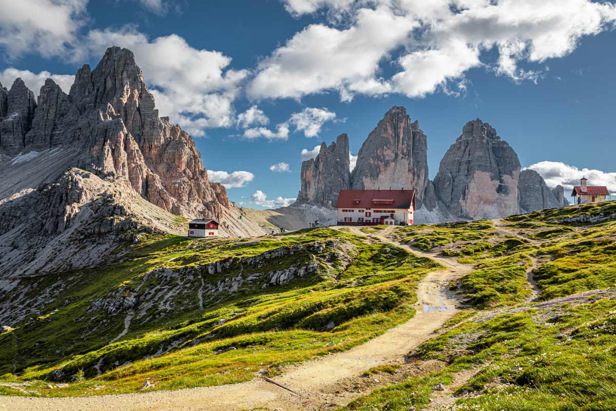 rifugi delle tre cime di Lavaredo