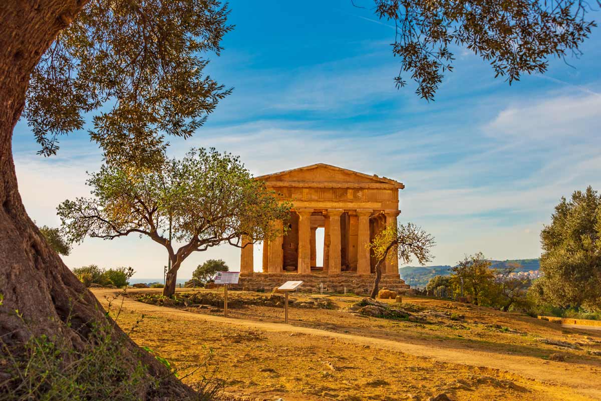 valle dei templi in Sicilia