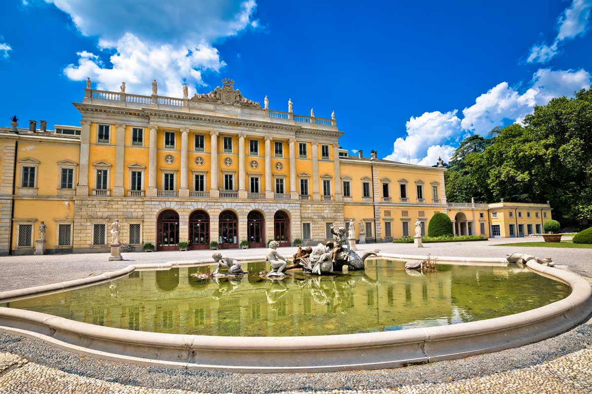 villa olmo sul lago di como