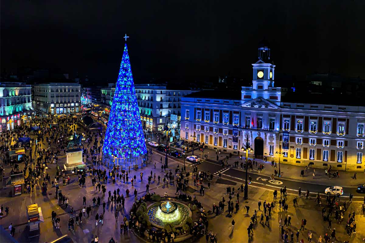 Puerta del Sol a Madrid