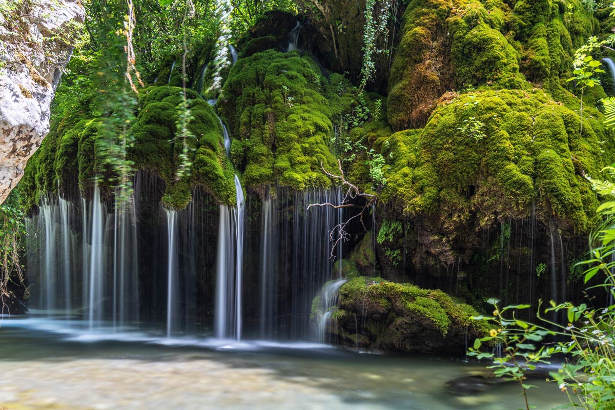 cascate capelli di Venere