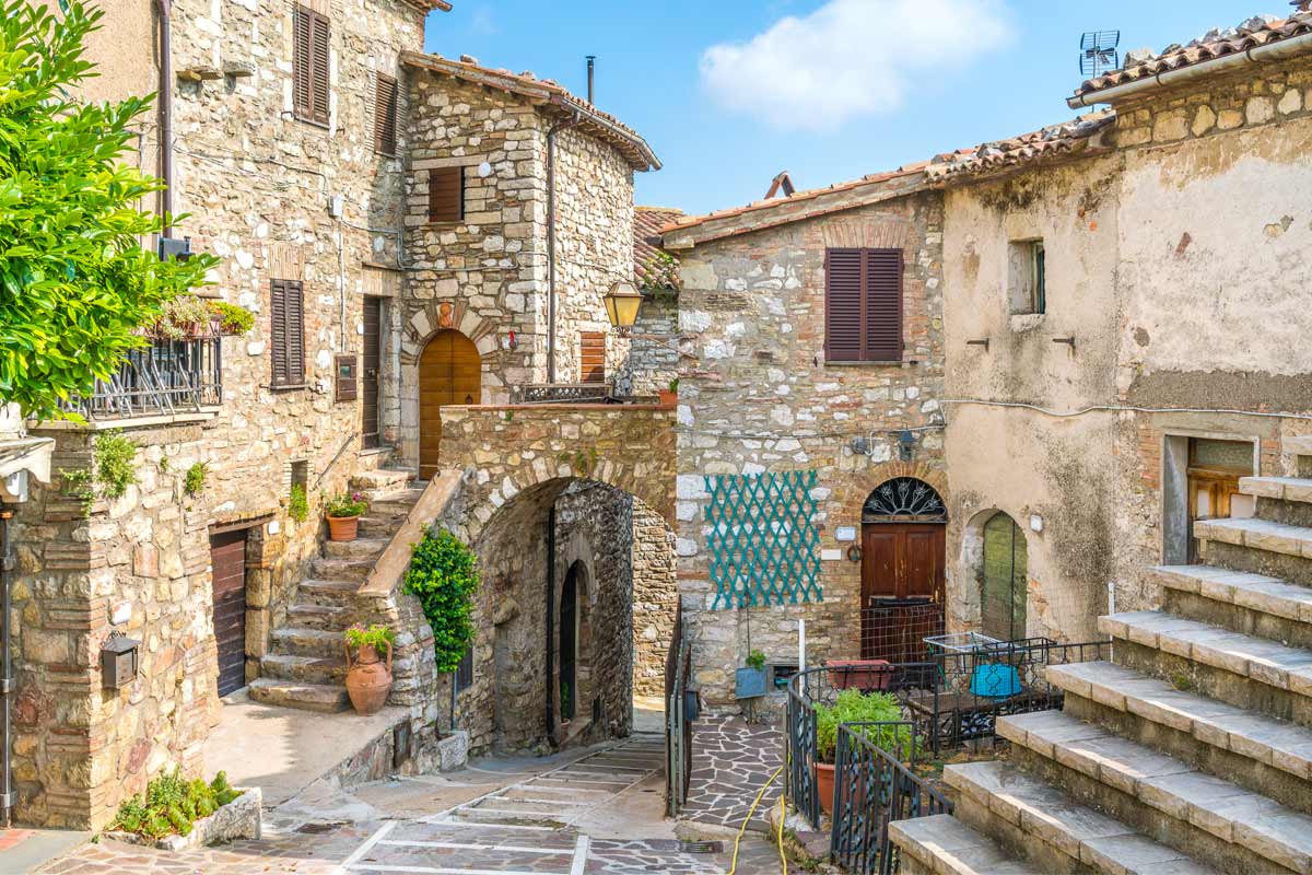 borgo di Melezzole in Umbria