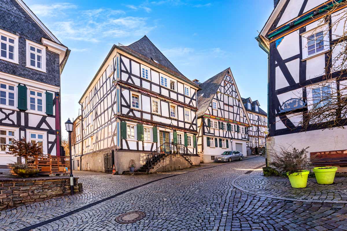 borgo di Freudenberg in Germania