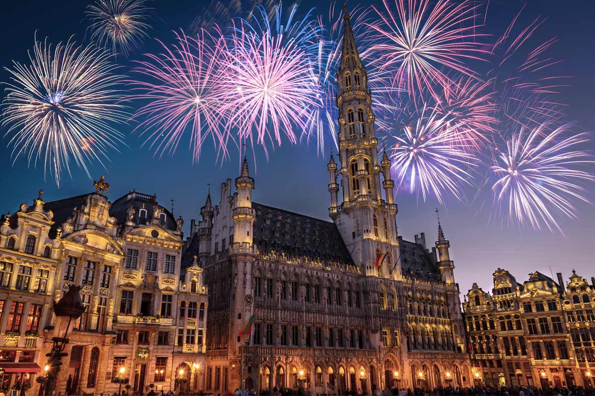 notte di capodanno a Bruxelles